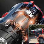 Electric Drill & Screwdriver with Removable Chuck