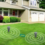 Spring Sale Solar Powered Waterproof Screw Mole Repellent