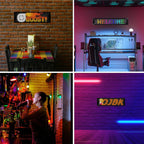 The Devil's Eye LED Waterproof Smart Color Soft Screen