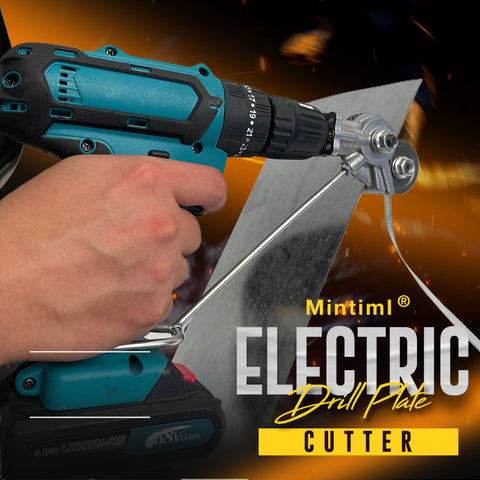 Mintiml® Electric Drill Plate Cutter