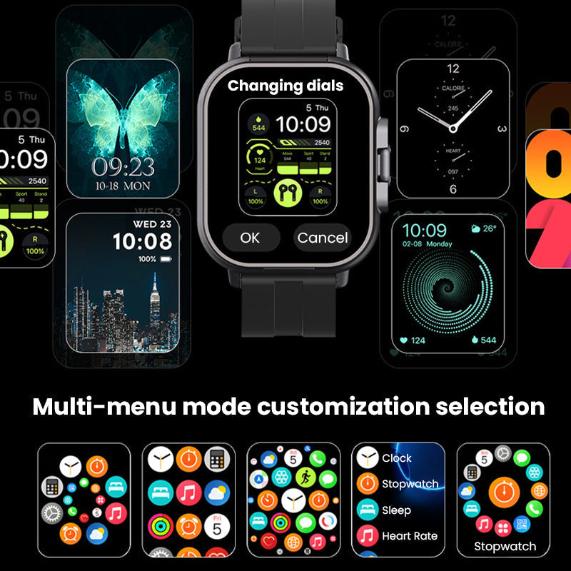 New 2-in-1 Bluetooth Earphones Smartwatch