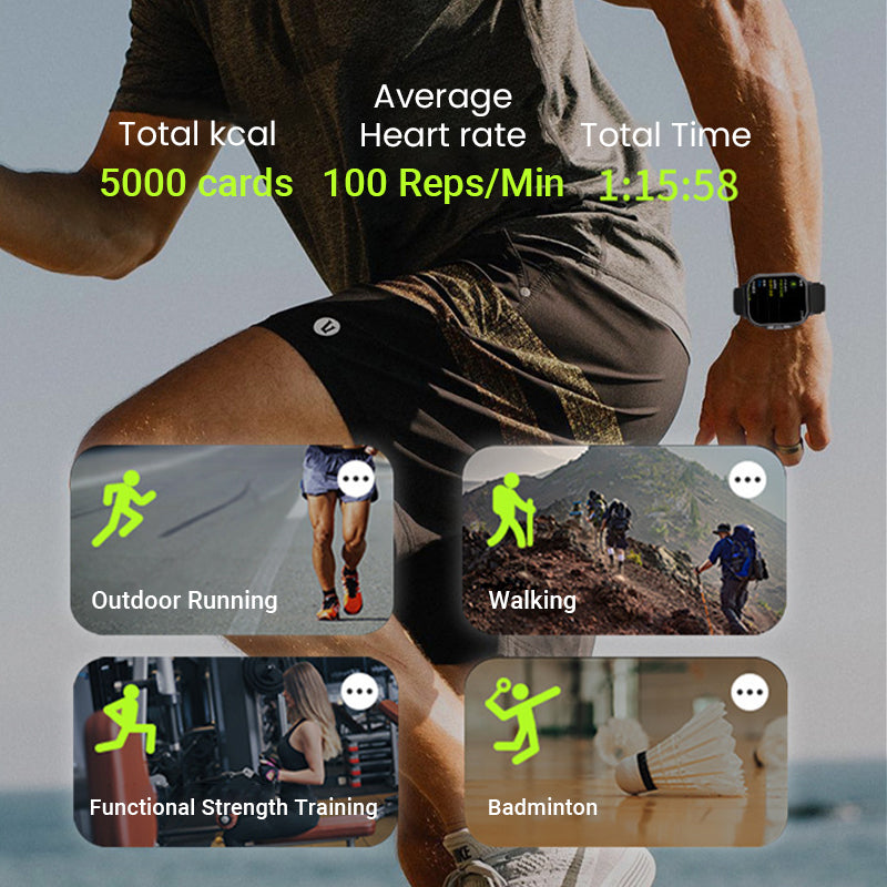 New 2-in-1 Bluetooth Earphones Smartwatch