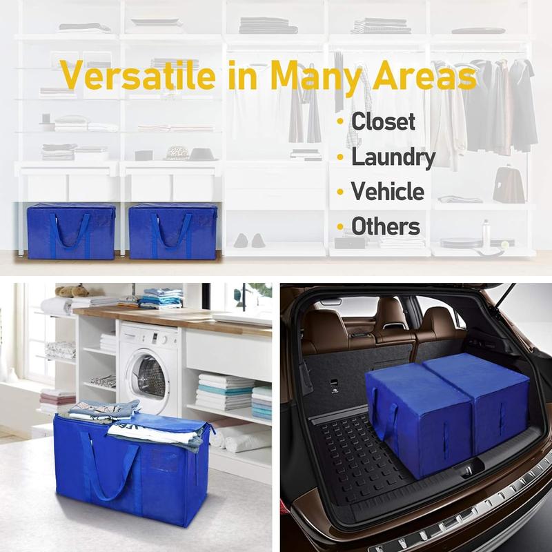 Multifunctional, durable XL storage and moving bag