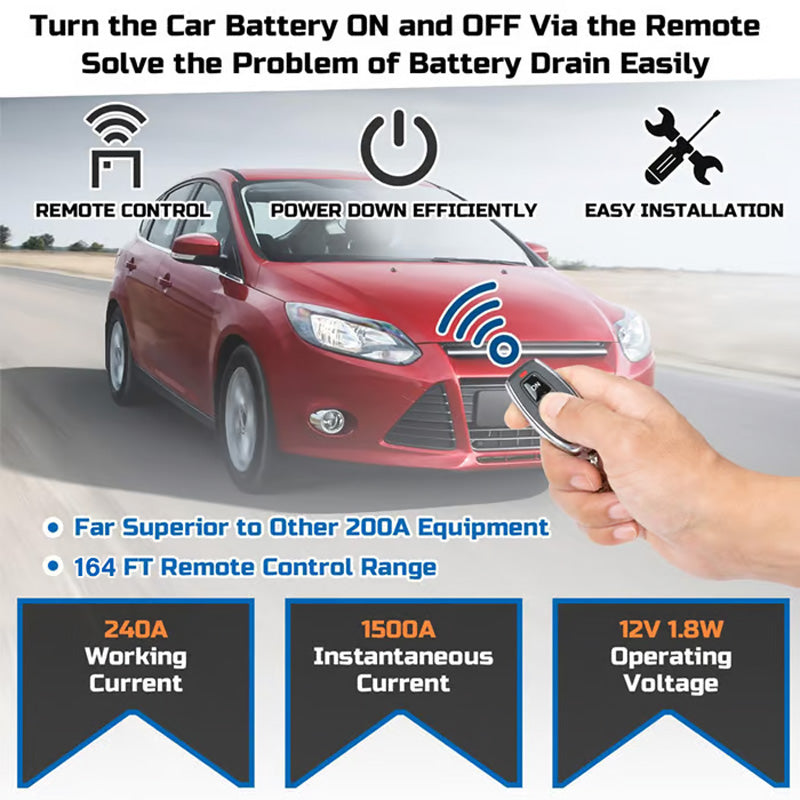 Mini 12V Wireless Remote Control Switch