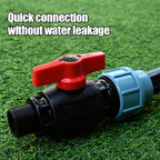 PE Water Pipe Quick Connect Ball Valve