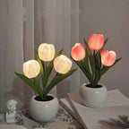 LED Tulip Night Light Flower Table Lamp Buy 2