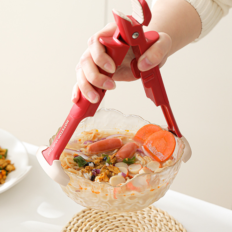 Kitchen helper Multi-Purpose Anti-Scald Bowl Holder Clip