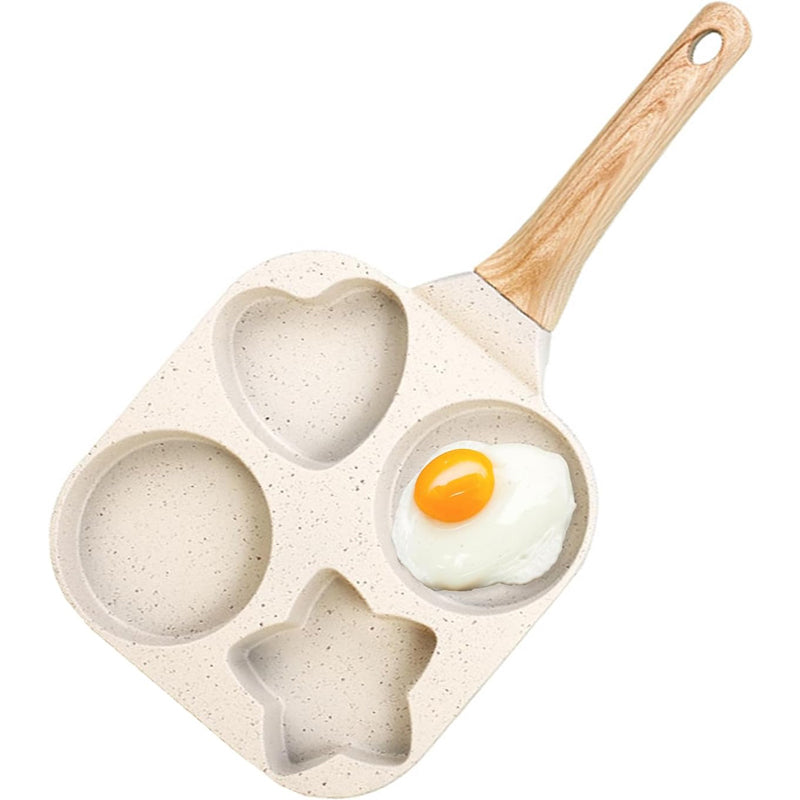 Multifunctional 4-hole Omelette Pan