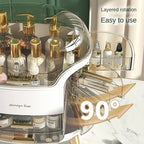 Light Luxury Dustproof Cosmetics Storage Box