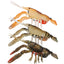 Soft Shrimp Swimbait Pre-rigged Fishing Jig Lures