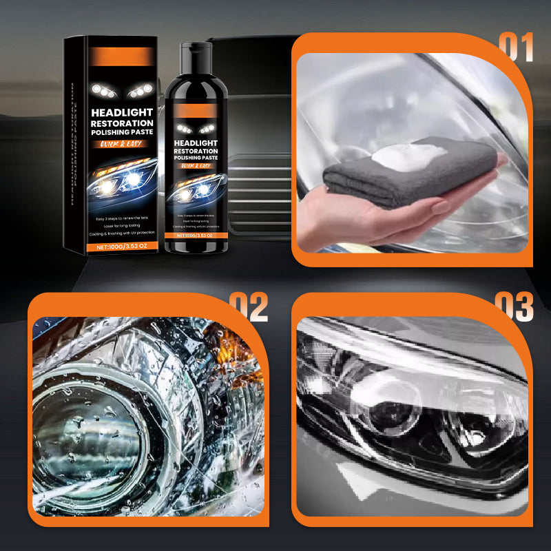 New Hot Selling Headlight Stain Remover & Polishing Paste