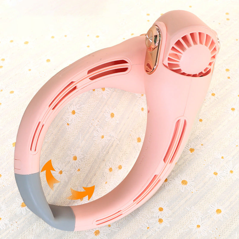 Neck Air Conditioner Fan - Ultra-Quiet Personal Cooling for Summer