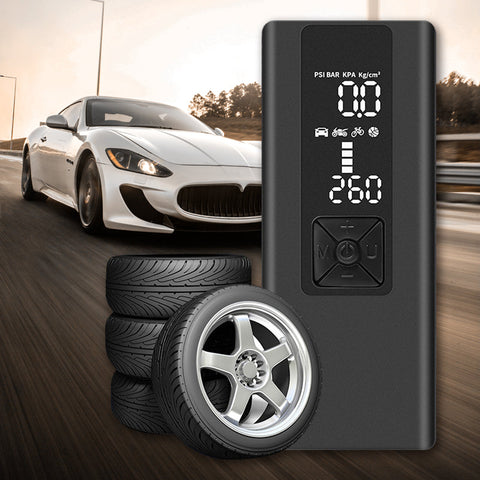 For Essential For a Car Tire Inflator Portable Air Compressor For Car, Motorcycle, Ball