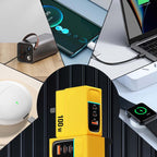 100W 3-Port Fast Power Compact Foldable Charger