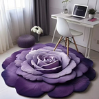New Product Floral Plush & Diatomaceous Earth Floor Mat