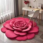 New Product Floral Plush & Diatomaceous Earth Floor Mat
