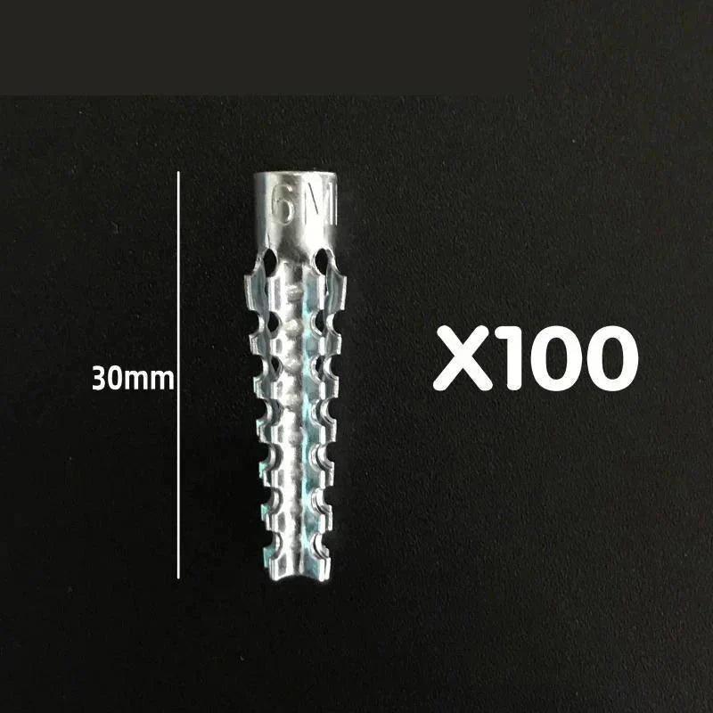 Upgraded Serrated Iron Expansion Screw