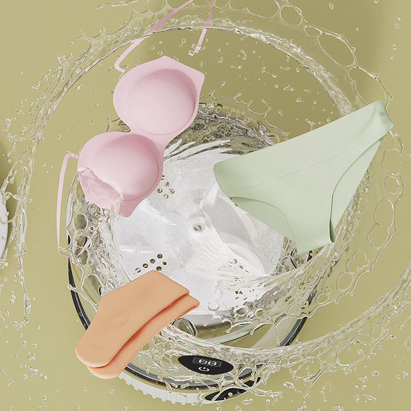 Free your hands. Wireless Charging Mini Washing Machine