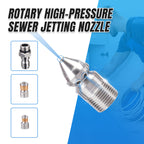 New Rotary High-Pressure Sewer Jetting Nozzle