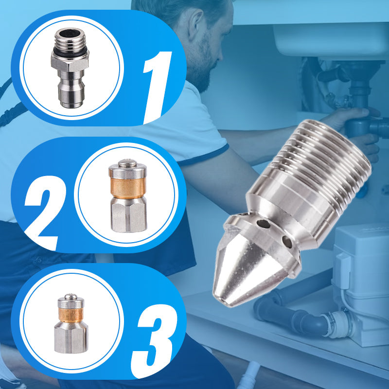 New Rotary High-Pressure Sewer Jetting Nozzle