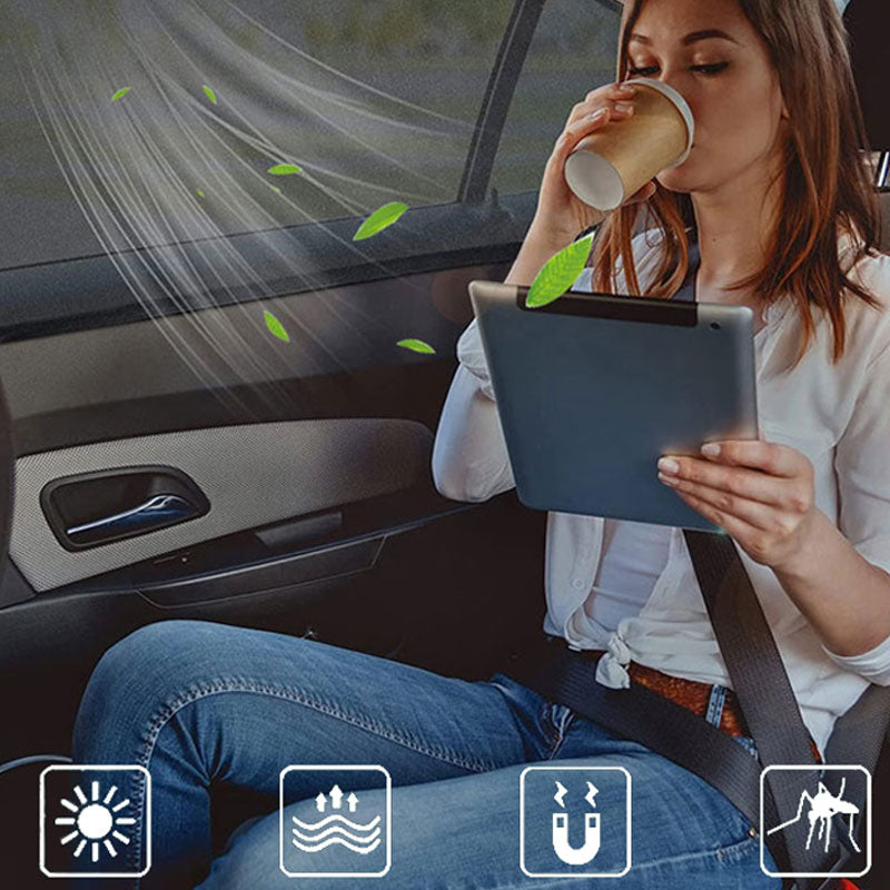 New 2PCS Breathable Mesh Car Window Shades