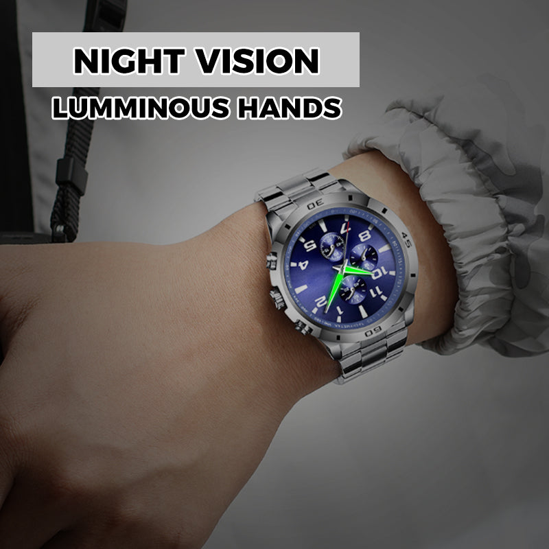 Half Price-Fashion Waterproof Luminous Quartz Watch