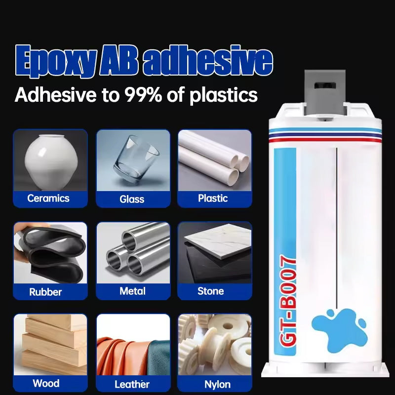 Aesthetics and Environmental Friendliness-Clear Epoxy Resin AB Glue