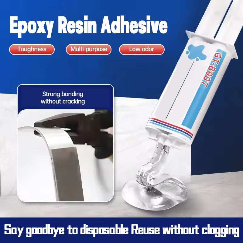 Aesthetics and Environmental Friendliness-Clear Epoxy Resin AB Glue