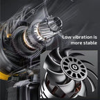 1050W Power + 60-Minute Run Time! Clean & Inflate in One Tool