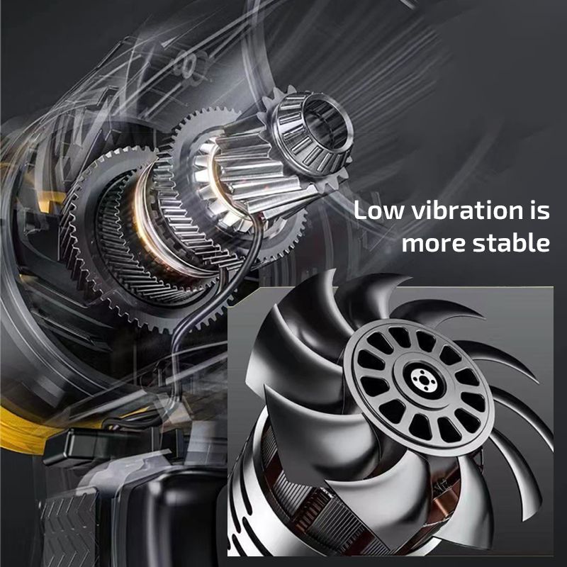 1050W Power + 60-Minute Run Time! Clean & Inflate in One Tool