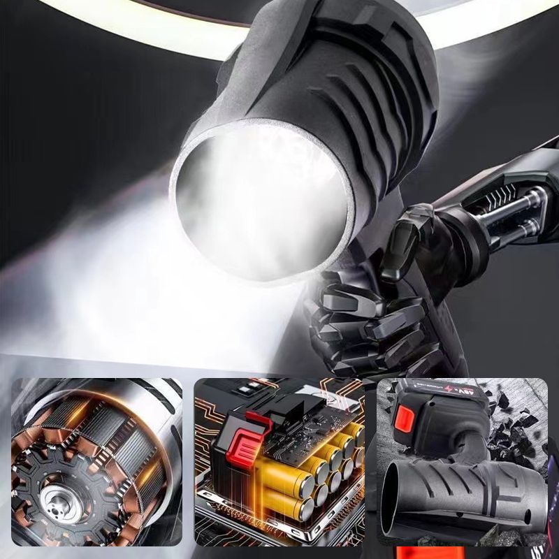 1050W Power + 60-Minute Run Time! Clean & Inflate in One Tool