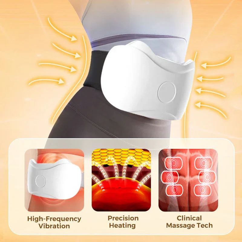 Cordless Electric Abdominal Massager for Fat Burning and Digestion