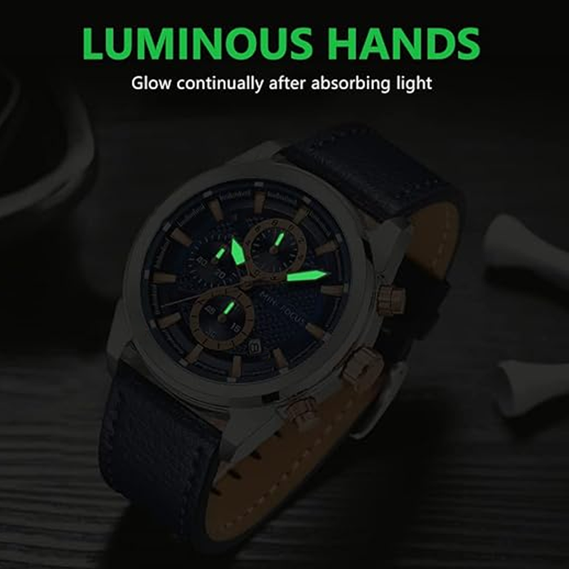 Men's Casual Elegant Luminous Dial Quartz Watch