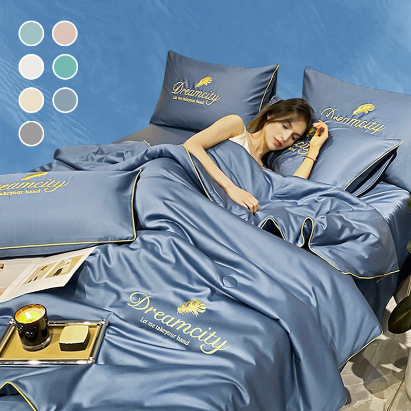 Get Ready For Summer - Washable、cooling 4-piece bed linen