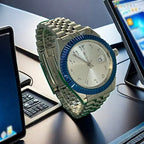 Men's Fashion Waterproof Quartz Watch Essential for Men, Accurate Timekeeping, Water-Resistant, Reflects Your Style