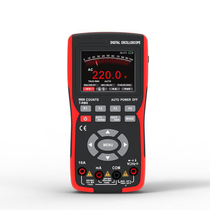 Rechargeable Multifunctional Handheld Oscilloscope