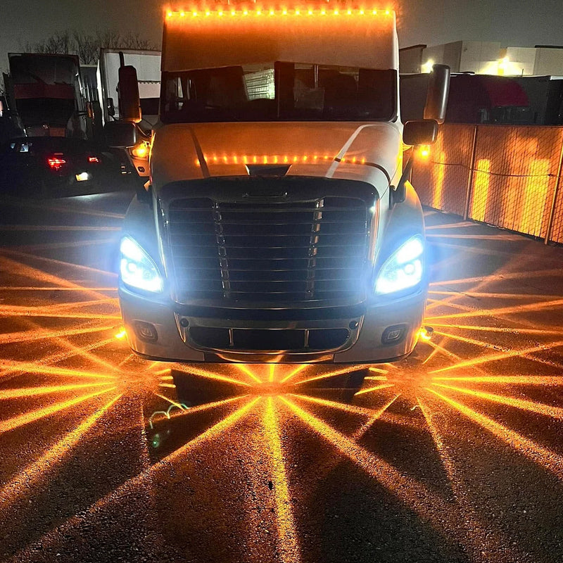 50%~ for a LED Watermelon Indicator Lights, Side Marker Signal Lights for all trucks and trailers