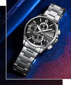 Men's Waterproof Multifunctional Quartz Watch