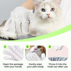 Promotion- Gentle Pet Cleaning No-Rinse Gloves