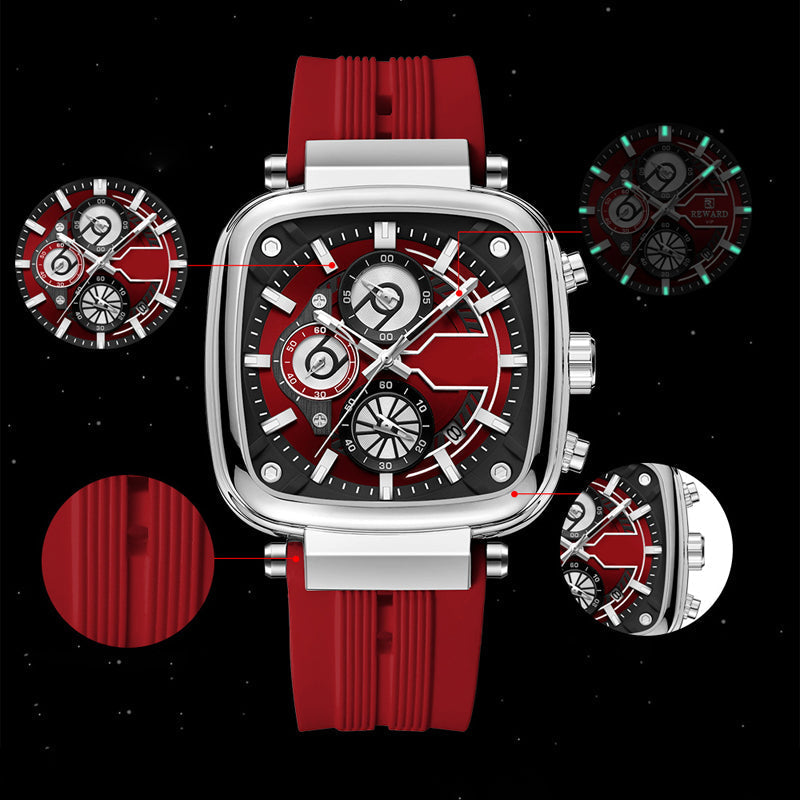 Multi-function Sport Quartz Men's Watch