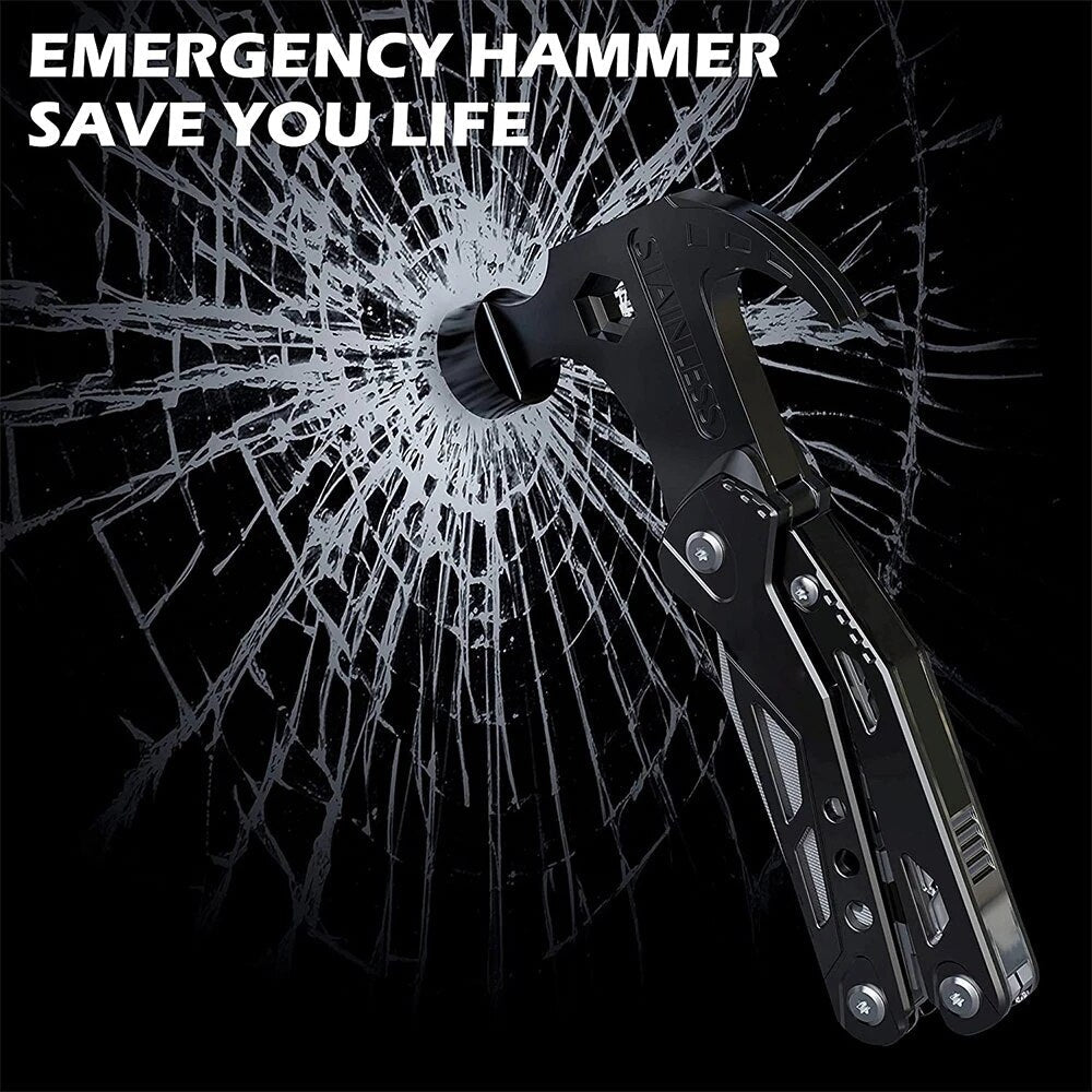 14 in 1 Stainless Steel Multifunctional Hammer Tool