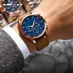 Men's Waterproof Business Wrist Watch