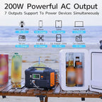 49% 0FF 200W Portable Power Station with Display
