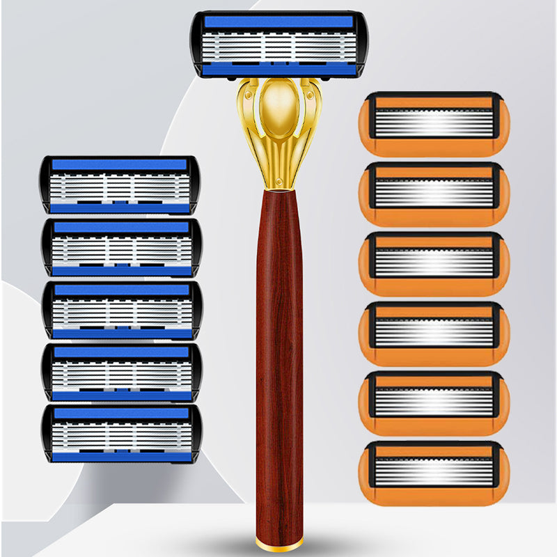 New Advanced Manual Shaving Razor Blade Set