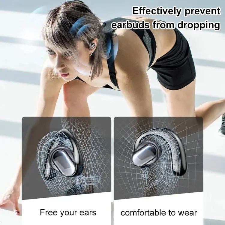 Wireless Bone Conduction Digital Bluetooth Headset