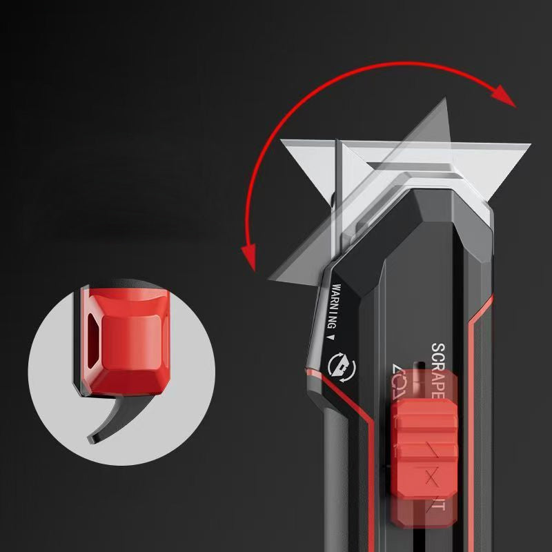 2-in-1 Cutting & Scraping Utility Knife（ ）