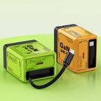 Quick charger adapter with retractable type C cable & connector