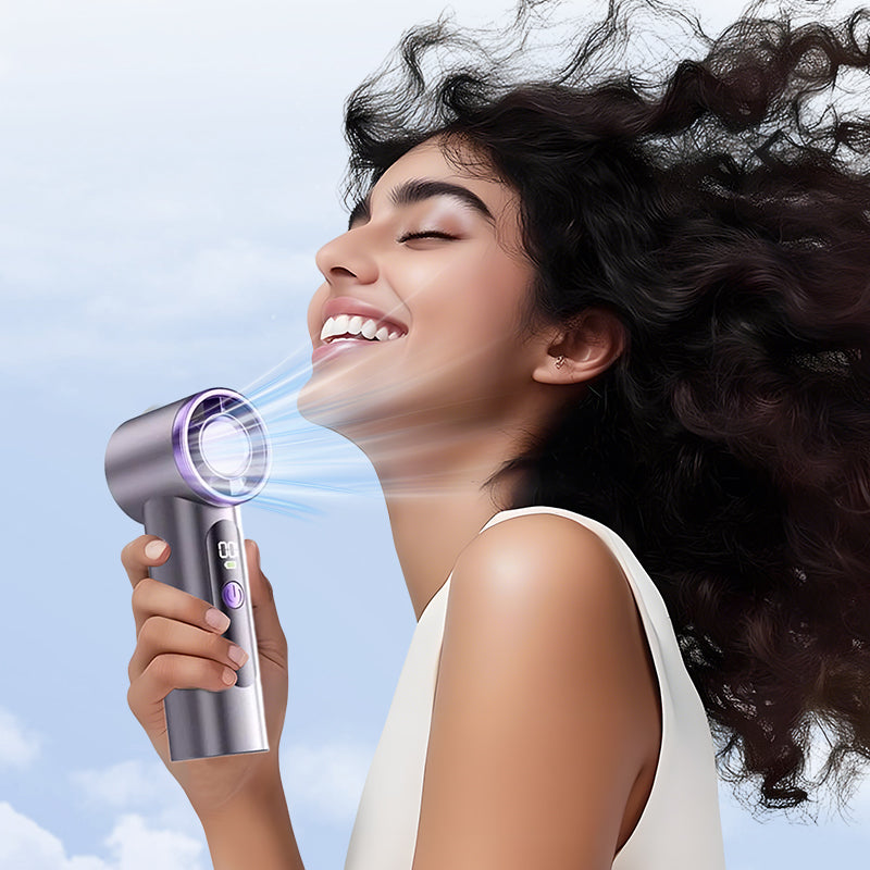 Summer Portable Handheld Powerful Fan