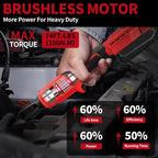 3/8" Brushless Ratchet Rechargeable Wrench Set