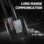 Portable Two-Way Radio Walkie Talkies with Keypad